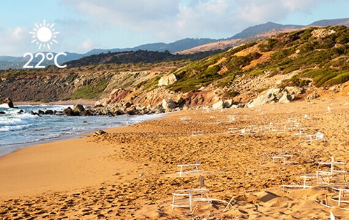april beach north cyprus